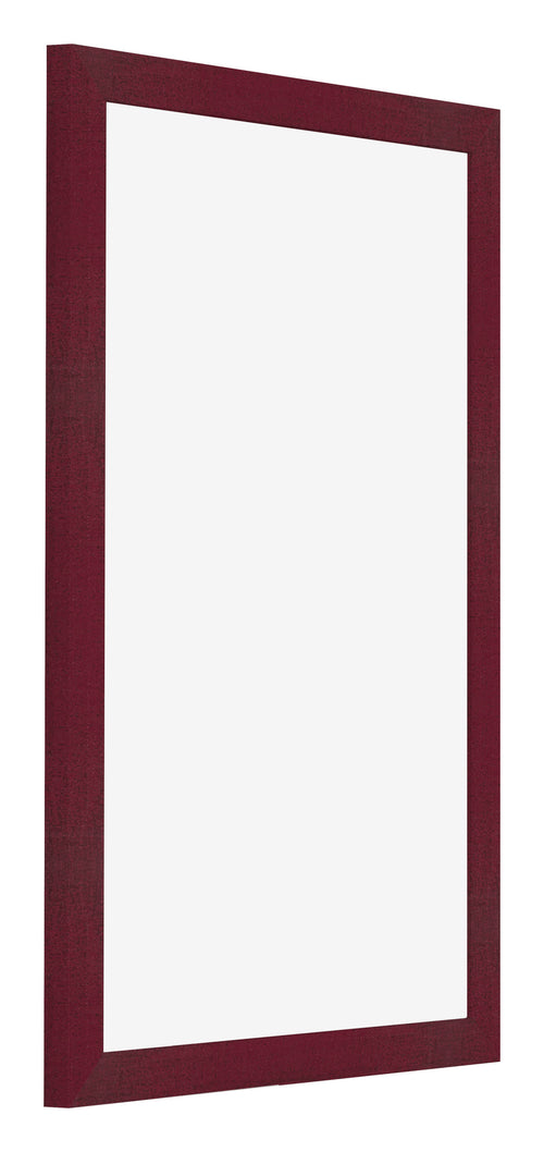 Fotokader 62x93cm Wijnrood Geveegd MDF Bologna Voorzijde Schuin | Yourdecoration.be