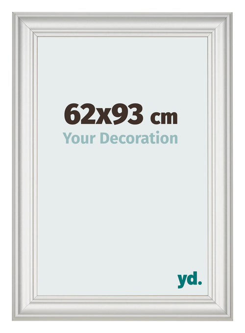 Fotokader 62x93cm Wit Geveegd MDF Lazio Voorzijde Maat | Yourdecoration.be