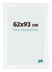 Fotokader 62x93cm Wit Mat MDF Pisa Voorzijde Maat | Yourdecoration.be