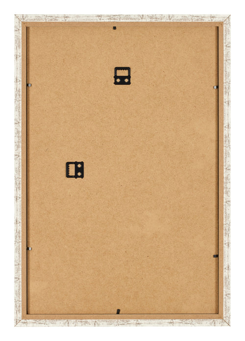 Fotokader 62x93cm Wit Vintage MDF Bologna Achterzijde | Yourdecoration.be