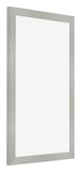 Fotokader 62x93cm Zilver Mat MDF Bologna Voorzijde Schuin | Yourdecoration.be