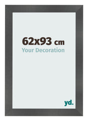 Fotokader 62x93cm Zwart Mat MDF Pisa Voorzijde Maat | Yourdecoration.be