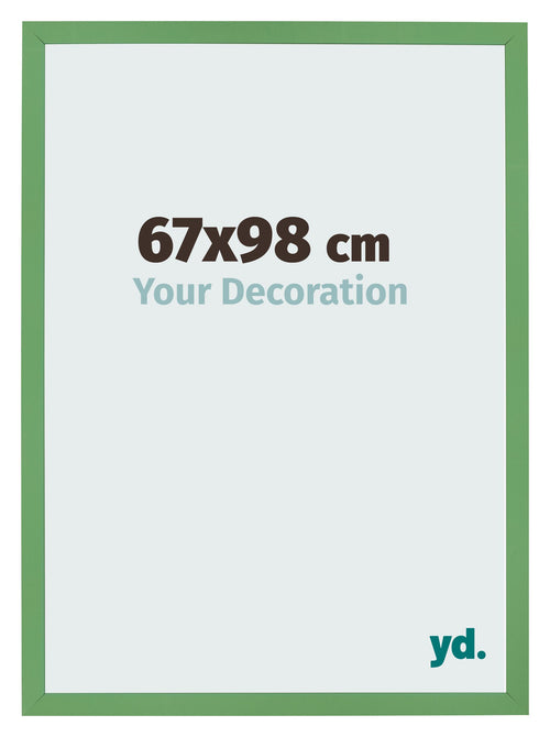 Fotokader 67x98 cm Groen MDF Bologna Voorzijde Maat | Yourdecoration.be