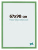 Fotokader 67x98 cm Groen MDF Bologna Voorzijde Maat | Yourdecoration.be