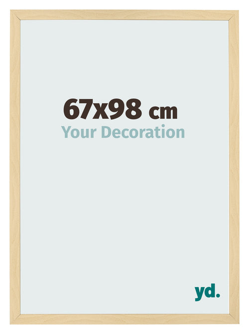 Fotokader 67x98cm Beuken Decor MDF Bologna Voorzijde Maat | Yourdecoration.be
