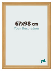 Fotokader 67x98cm Dennen Houtnerf MDF Lazio Voorzijde Maat | Yourdecoration.be