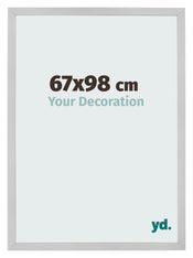 Fotokader 67x98cm Edelstaal MDF Bologna Voorzijde Maat | Yourdecoration.be