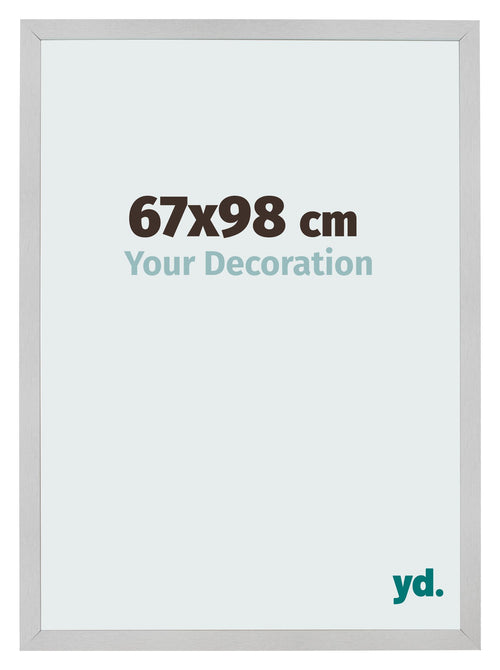 Fotokader 67x98cm Edelstaal MDF Bologna Voorzijde Maat | Yourdecoration.be