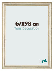 Fotokader 67x98cm Metaalglans MDF Lazio Voorzijde Maat | Yourdecoration.be
