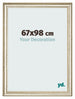 Fotokader 67x98cm Metaalglans MDF Lazio Voorzijde Maat | Yourdecoration.be