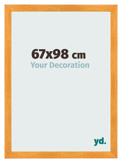 Fotokader 67x98cm Oranje MDF Pisa Voorzijde Maat | Yourdecoration.be
