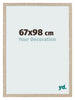 Fotokader 67x98cm Sonoma Eiken MDF Bologna Voorzijde Maat | Yourdecoration.be