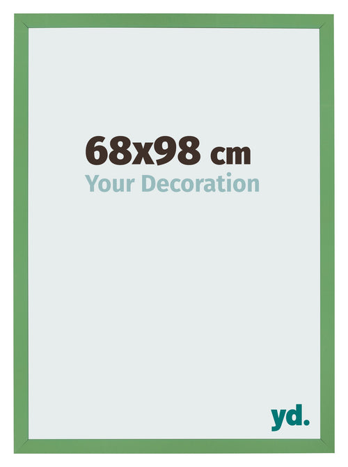 Fotokader 68x98 cm Groen MDF Bologna Voorzijde Maat | Yourdecoration.be