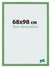 Fotokader 68x98 cm Groen MDF Bologna Voorzijde Maat | Yourdecoration.be