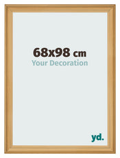 Fotokader 68x98cm Dennen Houtnerf MDF Lazio Voorzijde Maat | Yourdecoration.be