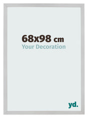 Fotokader 68x98cm Edelstaal MDF Bologna Voorzijde Maat | Yourdecoration.be