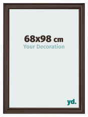 Fotokader 68x98cm Eiken Donker MDF Lazio Voorzijde Maat | Yourdecoration.be