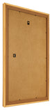 Fotokader 68x98cm Goud Mat MDF Lazio Achterzijde Schuin | Yourdecoration.be