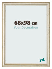Fotokader 68x98cm Metaalglans MDF Lazio Voorzijde Maat | Yourdecoration.be