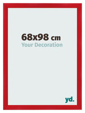 Fotokader 68x98cm Rood MDF Pisa Voorzijde Maat | Yourdecoration.be