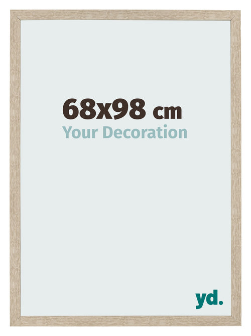 Fotokader 68x98cm Sonoma Eiken MDF Bologna Voorzijde Maat | Yourdecoration.be