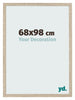 Fotokader 68x98cm Sonoma Eiken MDF Bologna Voorzijde Maat | Yourdecoration.be