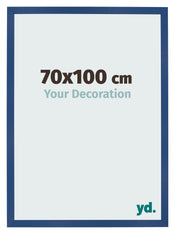 Fotokader 70x100 cm Donkerblauw MDF Bologna Voorzijde Maat | Yourdecoration.be