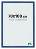 Fotokader 70x100 cm Donkerblauw MDF Bologna Voorzijde Maat | Yourdecoration.be