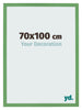 Fotokader 70x100 cm Groen MDF Bologna Voorzijde Maat | Yourdecoration.be