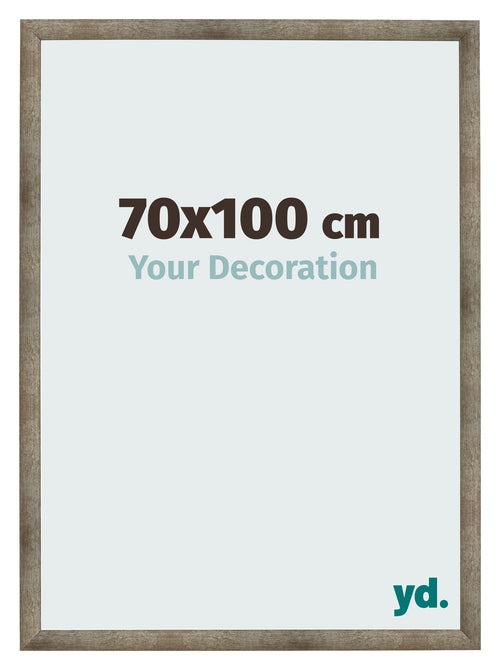 Fotokader 70x100 cm Metaal Vintage MDF Bologna Voorzijde Maat | Yourdecoration.be