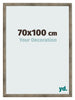 Fotokader 70x100 cm Metaal Vintage MDF Bologna Voorzijde Maat | Yourdecoration.be