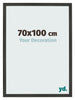 Fotokader 70x100cm Antraciet MDF Bologna Voorzijde Maat | Yourdecoration.be