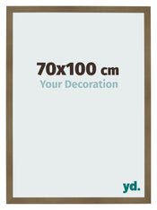 Fotokader 70x100cm Brons Decor MDF Bologna Voorzijde Maat | Yourdecoration.be