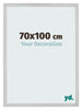 Fotokader 70x100cm Edelstaal MDF Bologna Voorzijde Maat | Yourdecoration.be