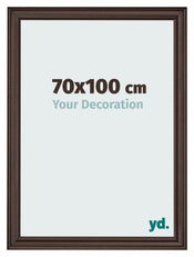 Fotokader 70x100cm Eiken Donker MDF Lazio Voorzijde Maat | Yourdecoration.be
