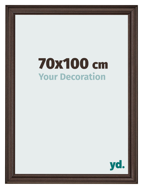 Fotokader 70x100cm Eiken Donker MDF Lazio Voorzijde Maat | Yourdecoration.be