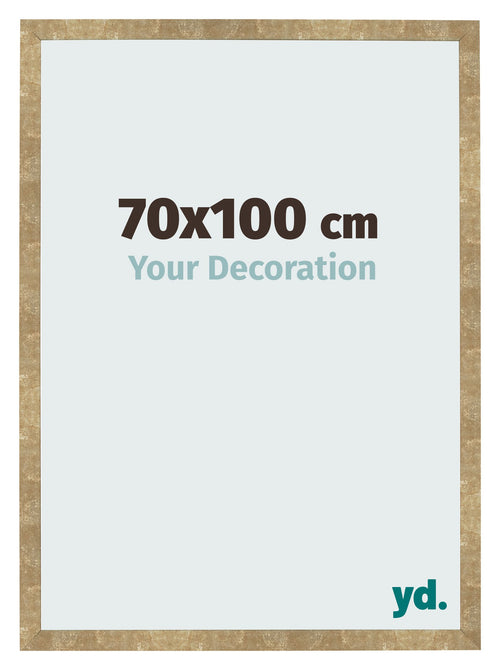 Fotokader 70x100cm Goud Antiek MDF Bologna Voorzijde Maat | Yourdecoration.be