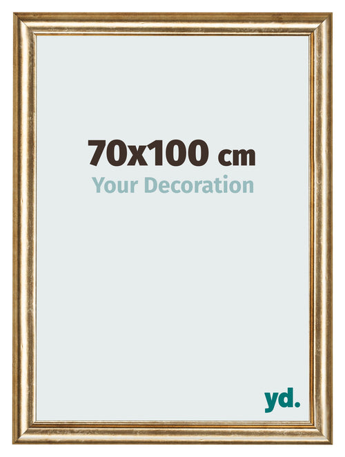 Fotokader 70x100cm Goud Antiek MDF Lazio Voorzijde Maat | Yourdecoration.be