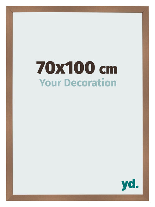 Fotokader 70x100cm Koper Decor MDF Bologna Voorzijde Maat | Yourdecoration.be