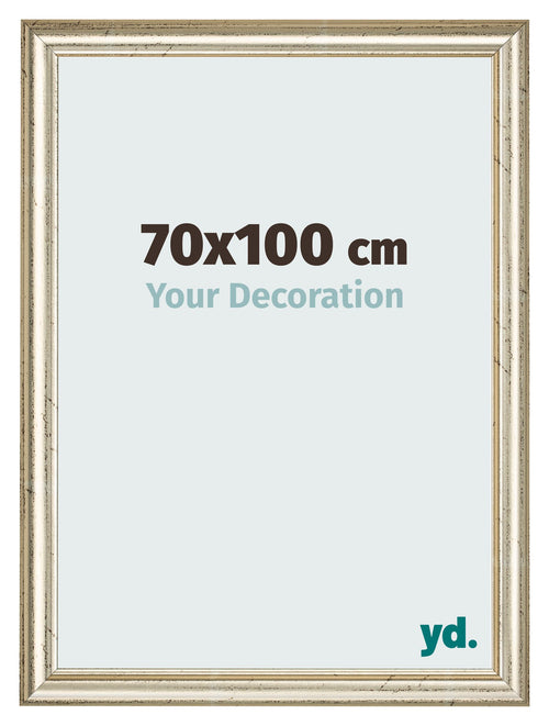 Fotokader 70x100cm Metaalglans MDF Lazio Voorzijde Maat | Yourdecoration.be