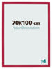 Fotokader 70x100cm Rood MDF Bologna Voorzijde Maat | Yourdecoration.be