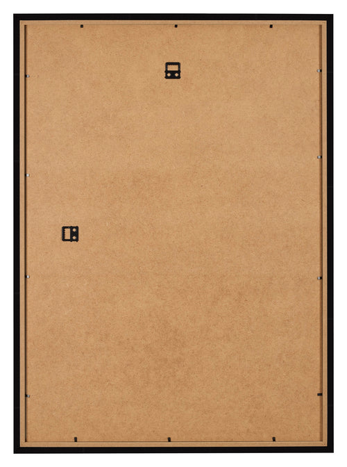 Fotokader 70x100cm Zwart Hoogglans MDF Bologna Achterzijde | Yourdecoration.be