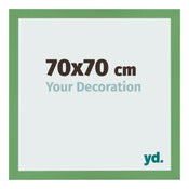 Fotokader 70x70 cm Groen MDF Bologna Voorzijde Maat | Yourdecoration.be