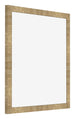 Fotokader 70x70cm Goud Antiek MDF Bologna Voorzijde Schuin | Yourdecoration.be