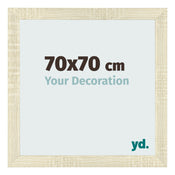 Fotokader 70x70cm Sonoma Eiken MDF Pisa Voorzijde Maat | Yourdecoration.be