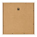 Fotokader 70x70cm Wit Mat MDF Bologna Achterzijde | Yourdecoration.be
