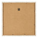 Fotokader 70x70cm Wit Vintage MDF Bologna Achterzijde | Yourdecoration.be