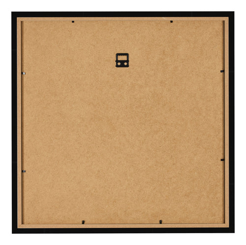 Fotokader 70x70cm Zwart Hoogglans MDF Bologna Achterzijde | Yourdecoration.be