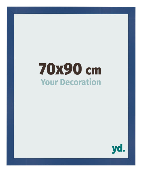 Fotokader 70x90 cm Donkerblauw MDF Bologna Voorzijde Maat | Yourdecoration.be