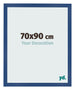 Fotokader 70x90 cm Donkerblauw MDF Bologna Voorzijde Maat | Yourdecoration.be